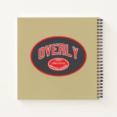 Übersichtlicher weißer Typ Notizblock (Rückseite)