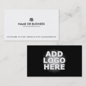 übersichtliches Design Ihre Selbst Visitenkarte (Vorne/Hinten)