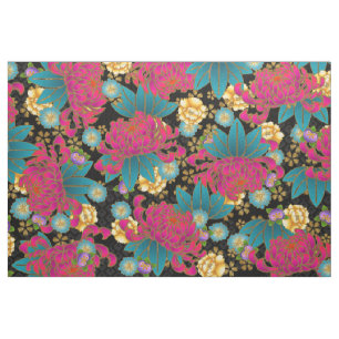 Übersichtliches japanisches Kimono-Stoff Stoff