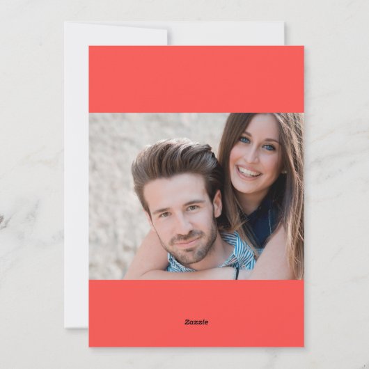 ÜBERSIERTE Weihnachtskarte Feiertagskarte (Rückseite)