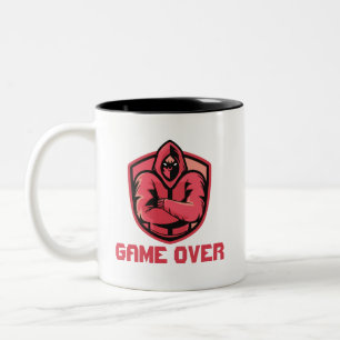 Überspielen   Kundenspezifische Tasse für Gamer