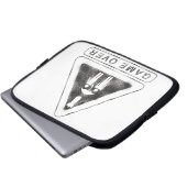 Überspielen Laptopschutzhülle (Vorne Knopf)