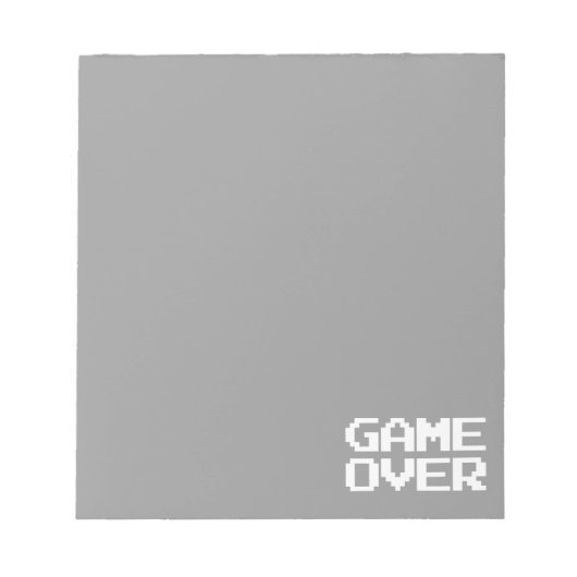 Überspielen Notizblock (Vorderseite)