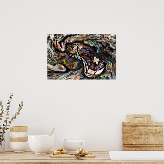 Überspielen Poster (Küche)