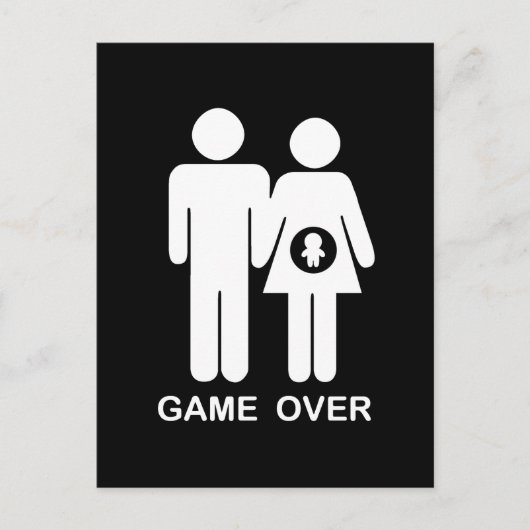 Überspielen Postkarte (Vorderseite)