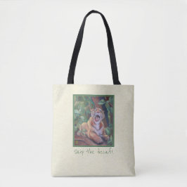 Überspringe den Decaf! Tiger-Tasche Tasche