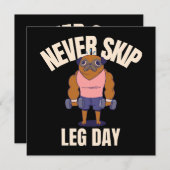 Überspringe nie den Beintag (Vorne/Hinten)