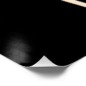 Überspringe nie den Beintag Poster (Ecke)