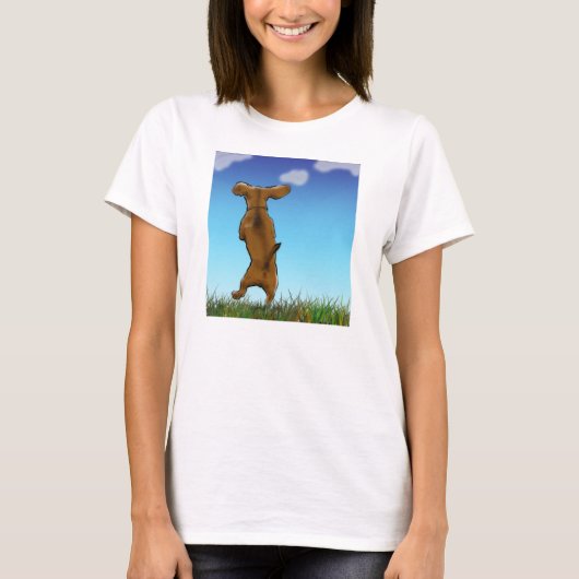 Überspringen der Dackel Tank Top (Vorderseite)