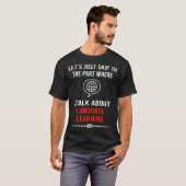 Überspringen des Sprachenlernens T-Shirt (Vorne ganz)