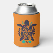 Überspringen eines Strohs Rette einem gefährdeten Dosenkühler (Kanne Rückseite)