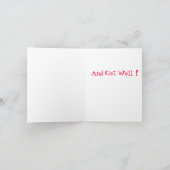 Überspringen, gut machen karte (Innenseite)