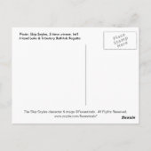 Überspringen Sayles™_humorvolle Grüße aus Postkart Postkarte (Rückseite)