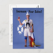 Überspringen Sie die Sayles™_Erhöhen Sie Ihren Ums Postkarte (Vorne/Hinten)