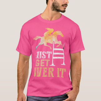 Überspringen Sie einfach die Reitausstellung Jumpi T-Shirt