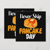 Überspringen Sie niemals den Pancake Day (Vorne/Hinten)