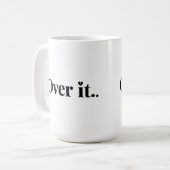 Überstanden... kaffeetasse (Vorderseite Links)