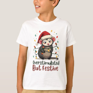 Überstimuliert, aber festlich – Lustiges Weihnacht T-Shirt