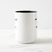 überstimuliert, aber immer noch eine gute Mutter Tasse (Zentrum)