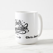 Überstimulierte Angst Introvertierter Persönlicher Kaffeetasse (VorderseiteRechts)