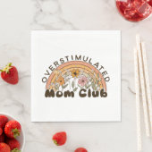 Überstimulierte Mama Serviette (Beispiel)