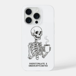 Überstimuliertes & Unterkoffeiniertes Handyhülle  iPhone 15 Pro Hülle