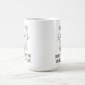 Überstunden Cat Tasse - "Sprich nicht mit mir bis  (Mittel)