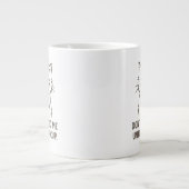 Überstunden Cat Tasse - "Sprich nicht mit mir bis  (Vorderseite)