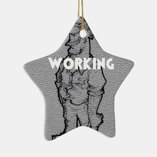 Überstunden Keramikornament (Rechts)