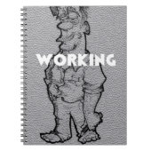 Überstunden Notizblock (Vorderseite)