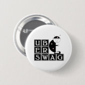 Uberswag ladybird Bernie Button (Vorne & Hinten)