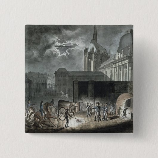 Übertragengefangene zum Conciergerie Button (Vorderseite)