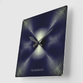 ÜBERTRAGUNG 1b Quadratische Wanduhr (Winkel)