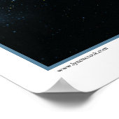 Übertragung von HD209458 Print Poster (Ecke)