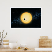 Übertragung von HD209458 Print Poster (Küche)