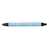 Übertragungsblume auf blauem Stift (Vorderseite)