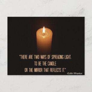 Übertragungslicht Postkarte