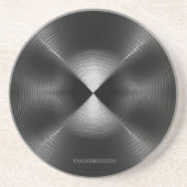 ÜBERTRAGUNGSSandstein Runder Untersetzer (Vorne)