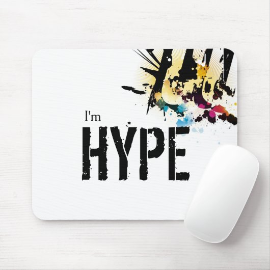 ÜBERTREIBUNG Mausunterlage Mousepad (Mit Mouse)