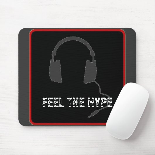 ÜBERTREIBUNG MUZIK mousepad (Mit Mouse)