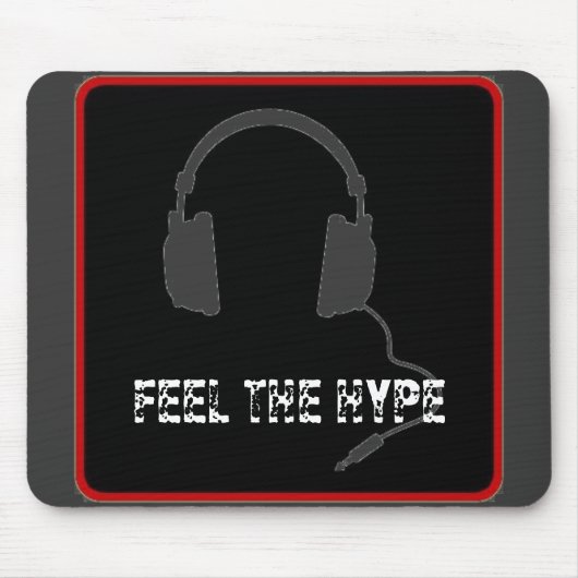 ÜBERTREIBUNG MUZIK mousepad (Vorne)