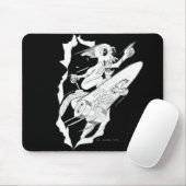 ÜBERTREIBUNG: Rocket trieb Skateboard an Mousepad (Mit Mouse)