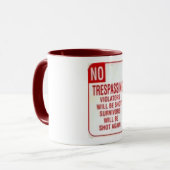 Übertreten Tasse (Vorderseite Links)