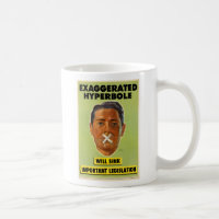 Übertriebene Hyperbel-Tasse