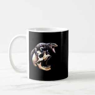 Überwachen der Lizard Skull Pet Lizard Reptile Sku Kaffeetasse