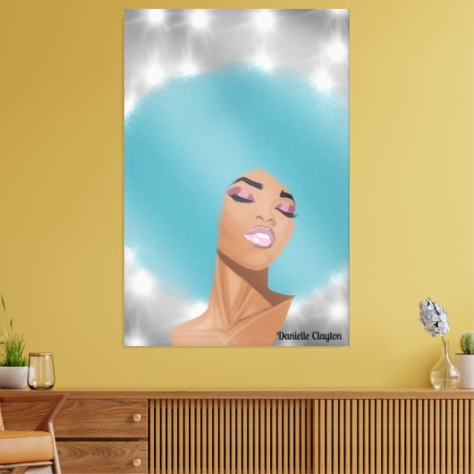 überwacht leinwanddruck (Insitu (Wohnzimmer))