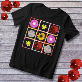 Überwachter Blume Wildblume Bläsergraf Tri-Blend Shirt