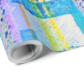 Überwachtes Wrapping-Papier Geschenkpapier (Rolleneckpunkt)