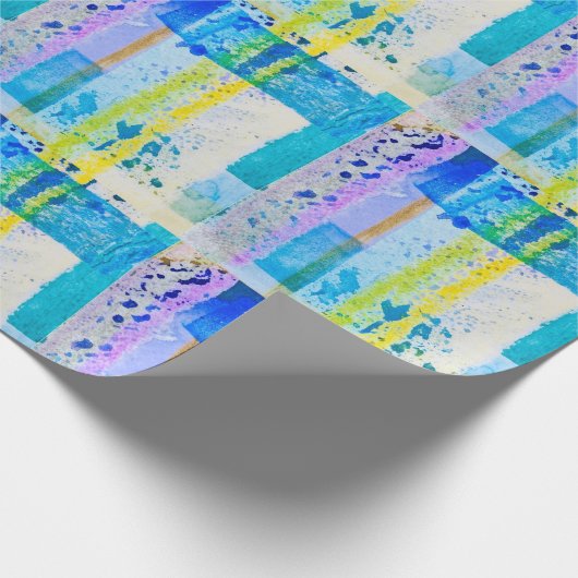 Überwachtes Wrapping-Papier Geschenkpapier (Ecke)