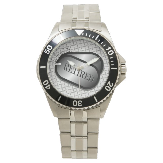 Überwachung der Diensterteilung Armbanduhr (Vorderseite)